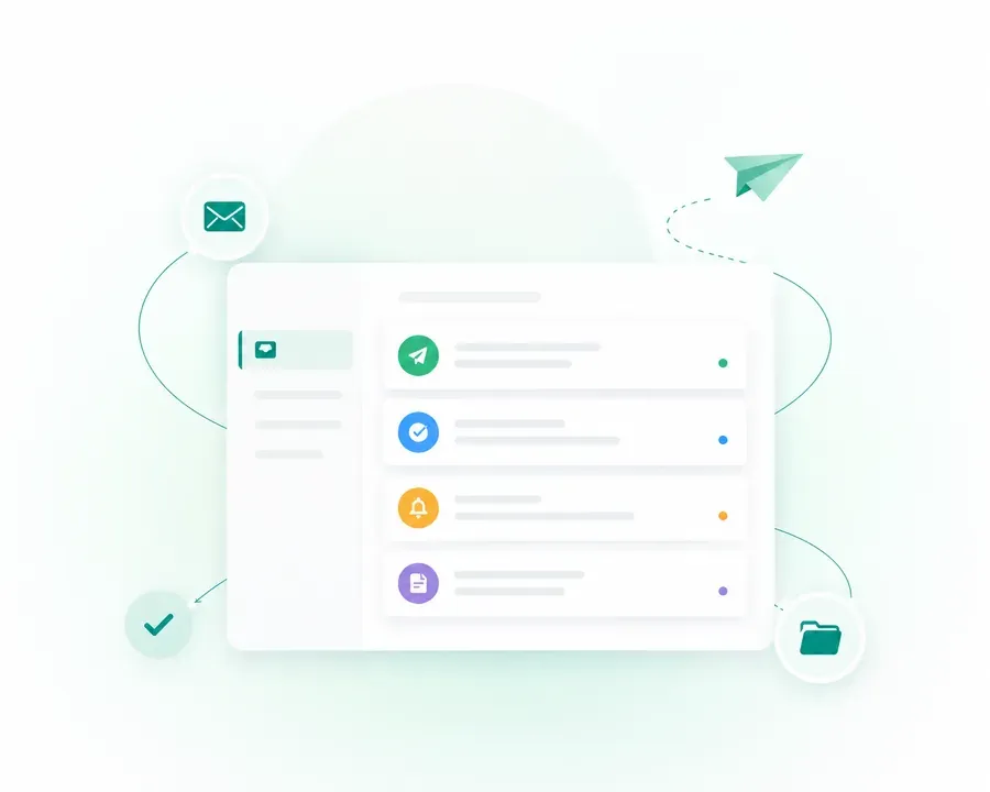 One case inbox for invitations, acceptances and attorney notes